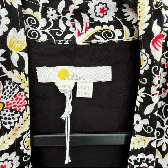 Boden Tie Neck Mini Dress Women's 4R - Picture 11 of 16